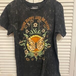 Walnut & Black Graphic Women's Tee